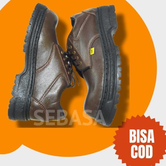 safety shoes sepatu caterpillar pendek sepatu kerja - 39