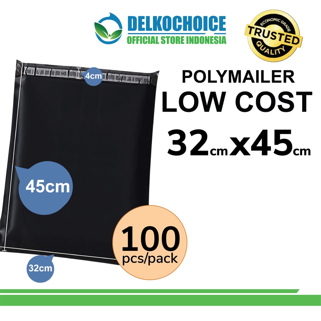 

Plastik Polymailer PACK LOW COST Amplop Polimailer HITAM 32x45 RUSFET