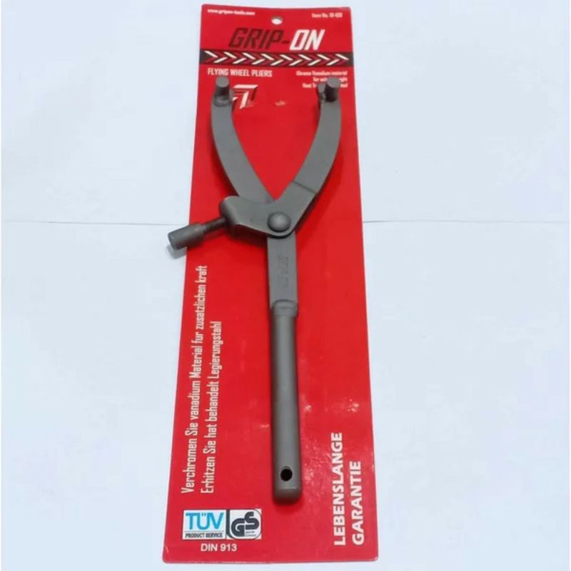 Grip On Paket Hemat Alat Buka CVT Flywheel + Kunci Block 39x41 Kunci Mur Tahanan CVT Universal Flying Wheel Pliers Coupling Nut Wrench