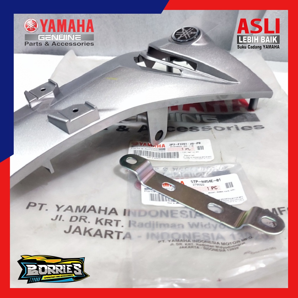 PANEL DEPAN WARNA SILVER ORIGINAL YAMAHA JUPITER Z PANEL FRONT S3 2P2-F3391-00-P0