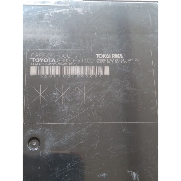 COMPUTER ASSY SMART KEY TOYOTA NO 89990 - VT 100 ORI