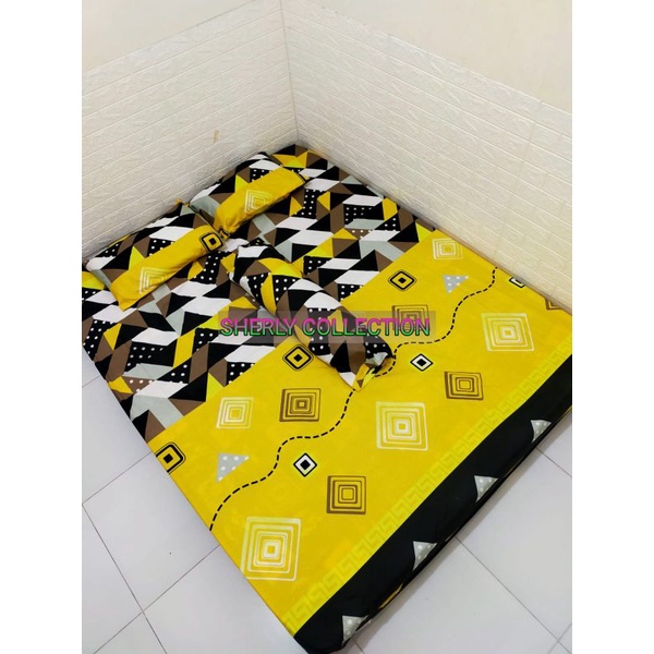 SPREI HOME MADE PREMIUM UKURAN 160X200//SAWAL KASUR//SPREI KARAKTER//SPREI MOTIF KOTAK KOTAK//SPREI TIDAK LUNTUR
