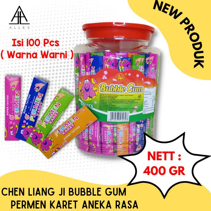 

TERLARIS Chen Liang Ji Bubble Gum Permen Karet Aneka Rasa Permen Tato Toples /PERMEN LUNAK/PERMEN VIRAL/PERMEN MILO/PERMEN YUPI/PERMEN JADUL/PERMEN KARET