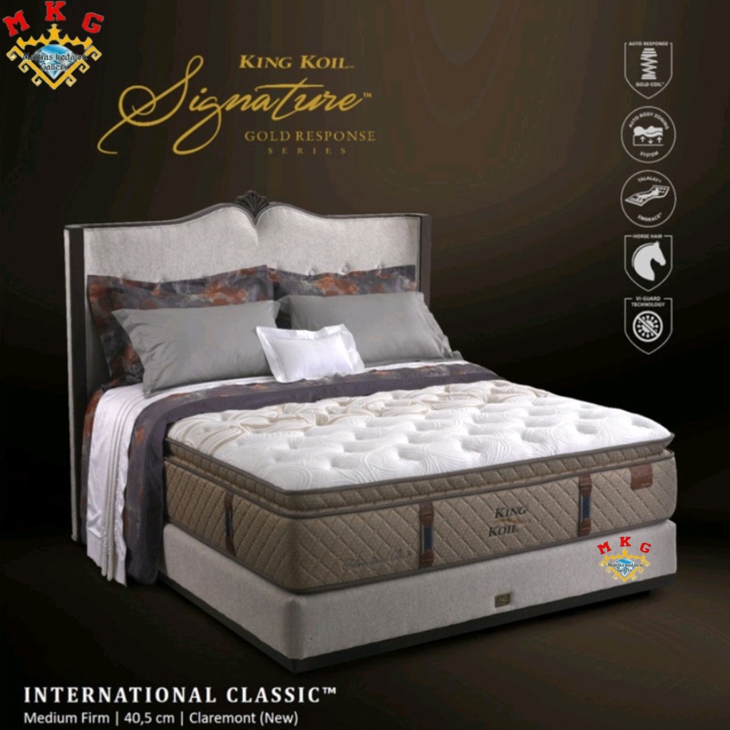 King Koil Kasur Springbed International Classic - PROMO FREE DIVAN SANDARAN