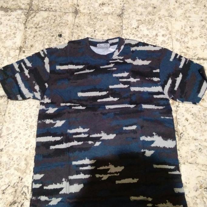 Kaos doreng Layar TNI AL Asli Jatah / Kaos Loreng Tni