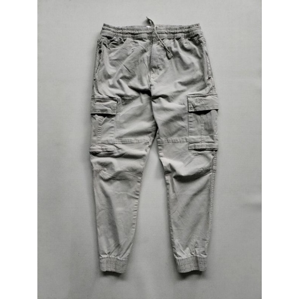 ZARA jogger cargo pants khaki