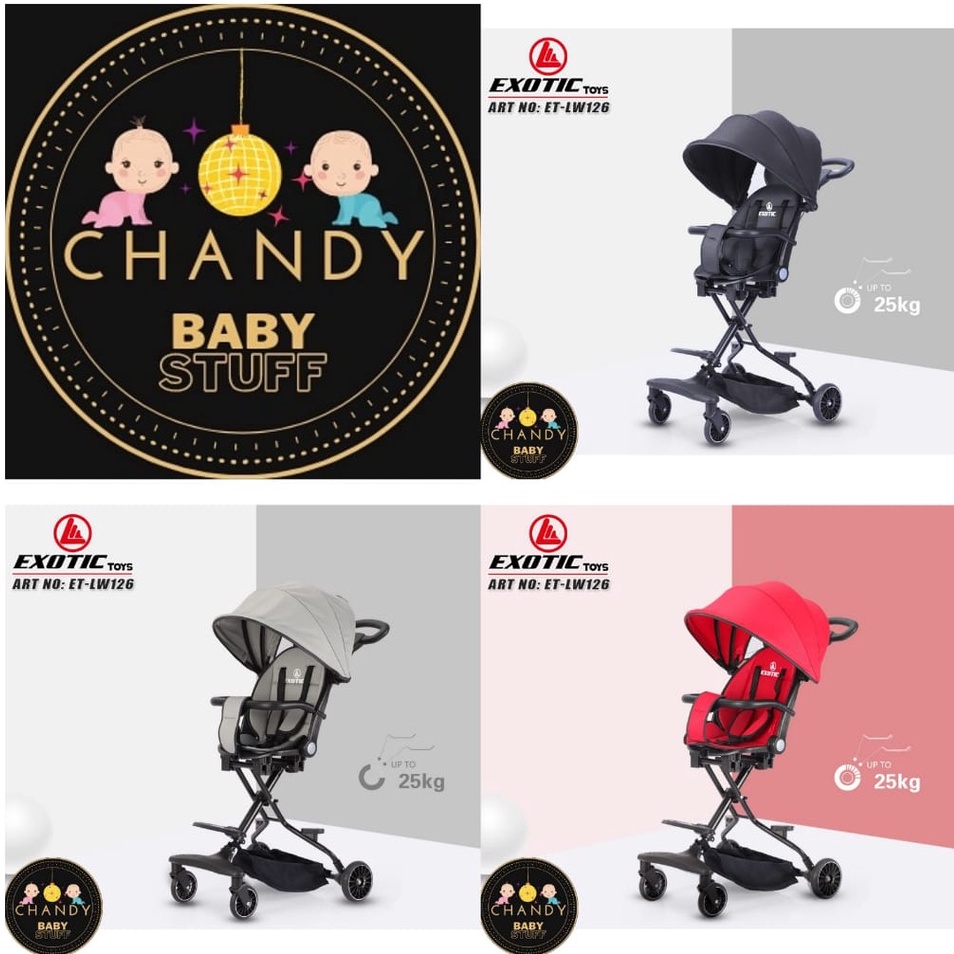 MAGIC STROLLER ET LW 126 EXOTIC KERETA DORONG BAYI