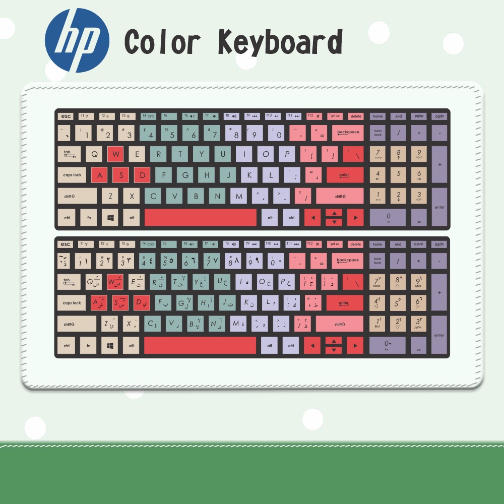 HP Stiker Keyboard | Universal Keyboard Garskin Laptop