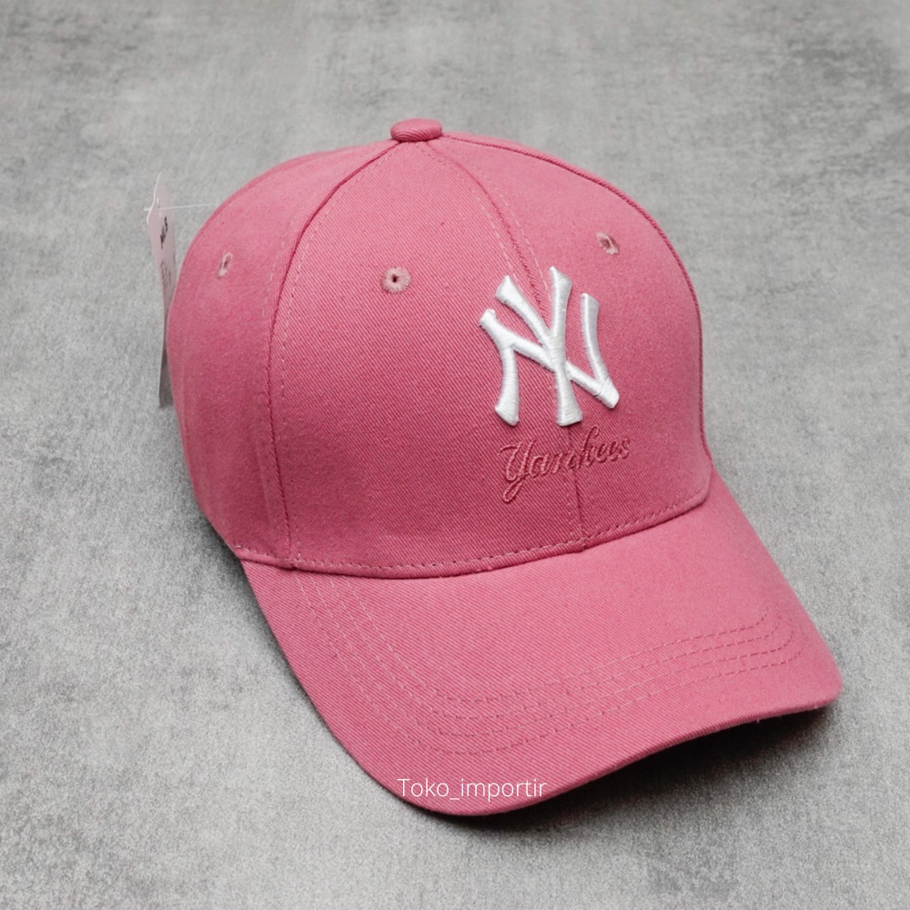 Topi NY MLB Baseball Pria Bill Up Import Mirror Original Unisex