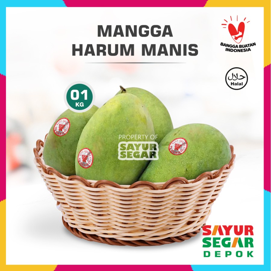 Jual Buah Mangga Harum Manis 1kg Premium Shopee Indonesia 