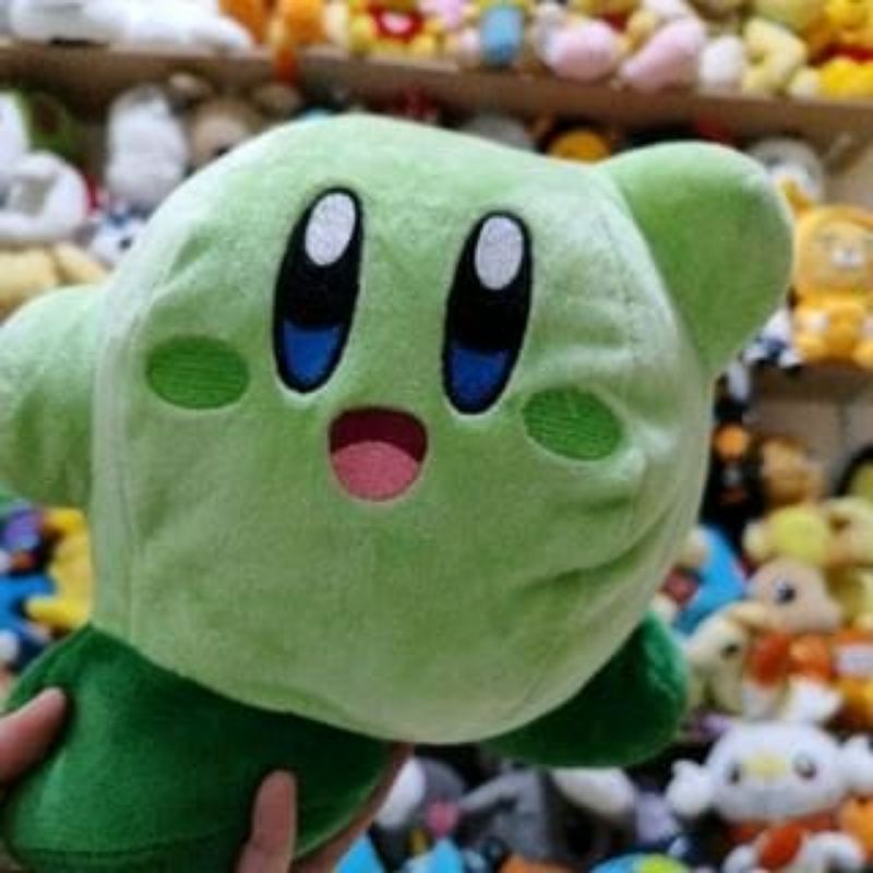 boneka kirby hijau ori