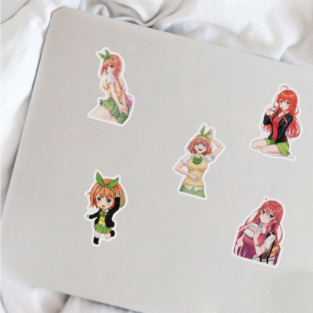 QQ001 – Sticker Stiker Anime Manga Cosplay The Quintessential Quintuplets