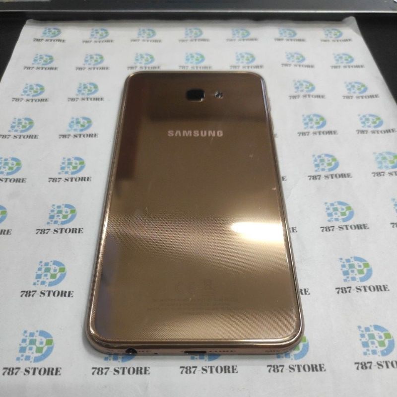 BACKCOVER SAMSUNG J4+ J415F GOLD ORIGINAL BEKAS