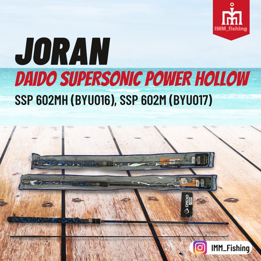 JORAN DAIDO SUPERSONIC POWER HOLLOW | Tongkat Pancing | Fishing Rod | Spinning