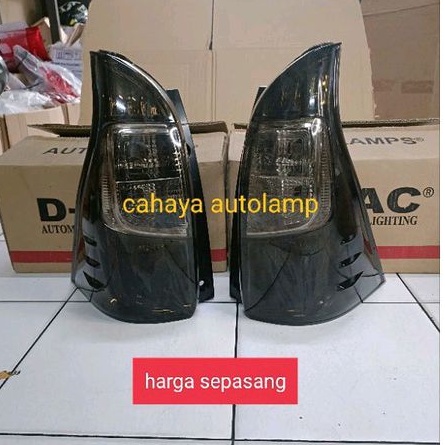 Stop Lamp assy Avanza Grand 2015 2016 2017 2018 Xenia Smoke Grey sepasang