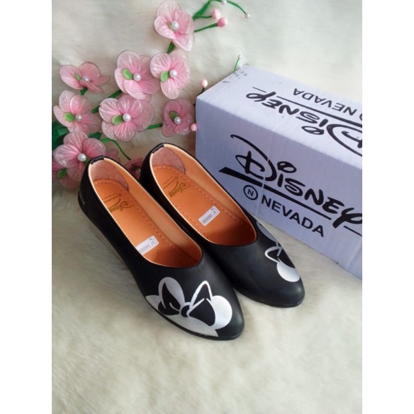 Sepatu wanita terbaru/flatshos nevada disney