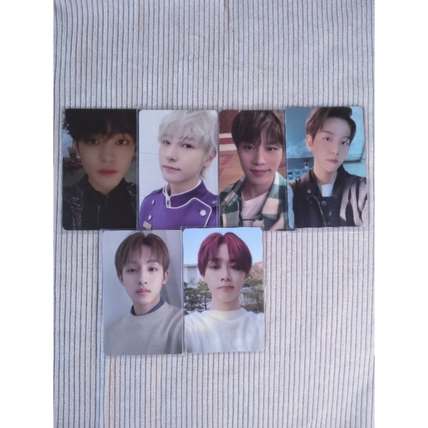 photocard chenle past, keycard sg22 renjun, taeil jewel, winwin & kun our home