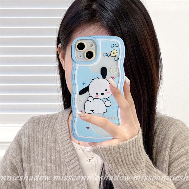 Redmi A1 A1+ 9 9A 9T 10A 10 9C NFC 11T Couple Case Redmi Note9 Note 11 11Pro+ Note8 Note 10 11s 10s Note 10 Pro Max Plus Cute Cartoon Pochacco Winnie The Pooh Soft Wavy Edge Cover