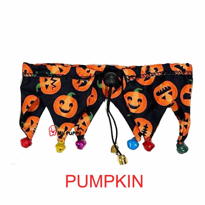 Halloween Pet'S Costume - Hat&Collar - Costume Halloween Anjing Kucing