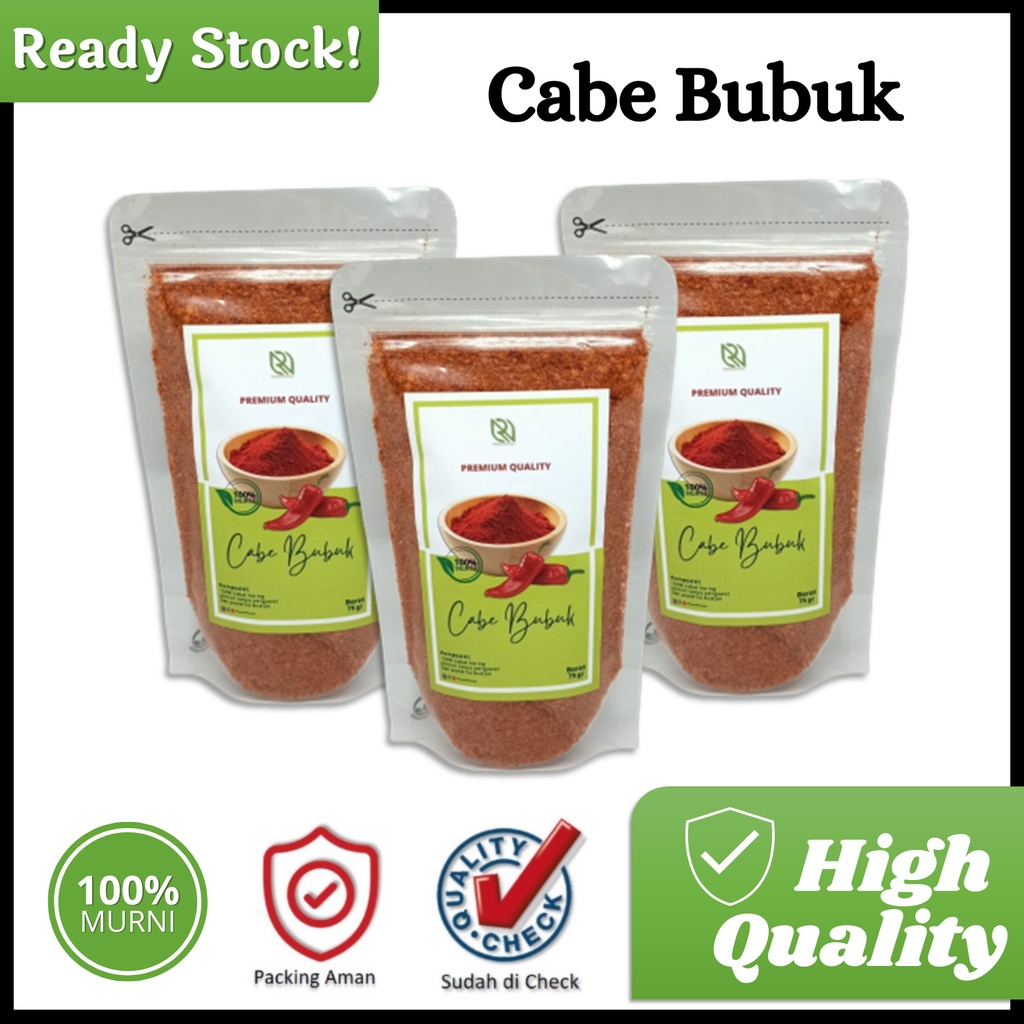 

[ COD ] Cabe Rawit Bubuk / Ground Cayanne / Rempah / JSR 100% PREMIUM QUALITY / SUPER PEDAS / RimpangNusantara