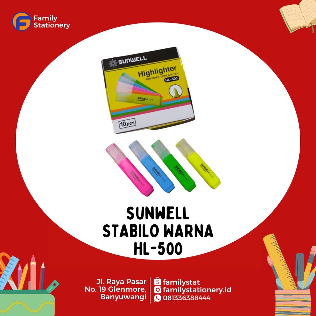 

STABILO / HIGHLIGHTER SUNWELL HL-500