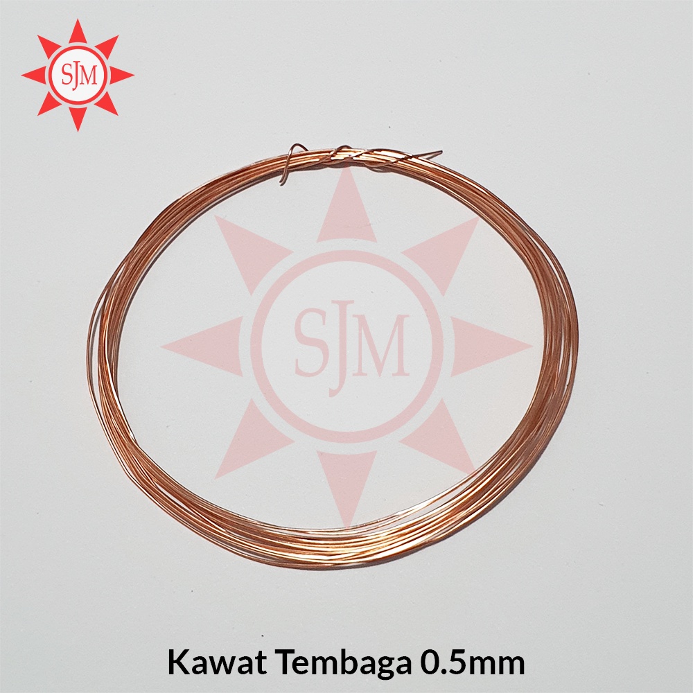 Kawat Tembaga Asli 0.5mm