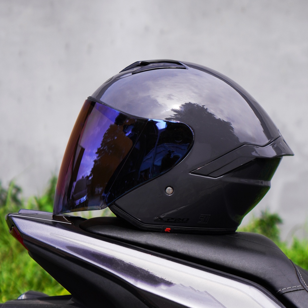 HELM RSIX POLOS SOLID DEWASA SNI X-PRO TERBARU