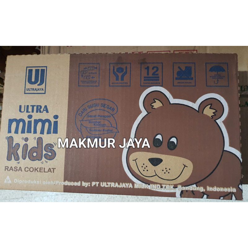 

SUSU UHT ULTRA MIMI KIDS COKELAT 125ml ( 1 Dus isi 40 Kotak)