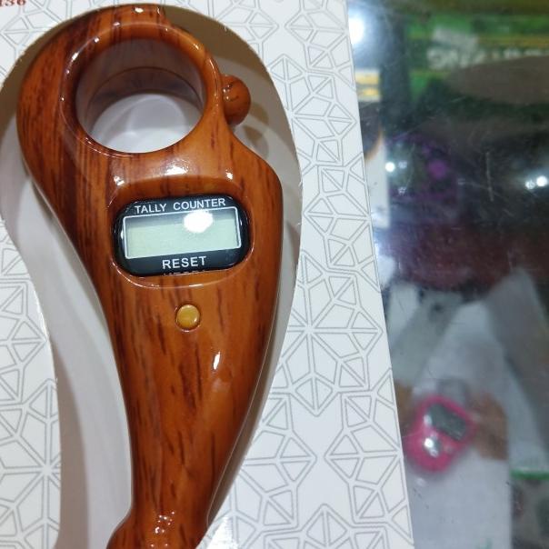 tasbih digital motif kayu SXH 5136