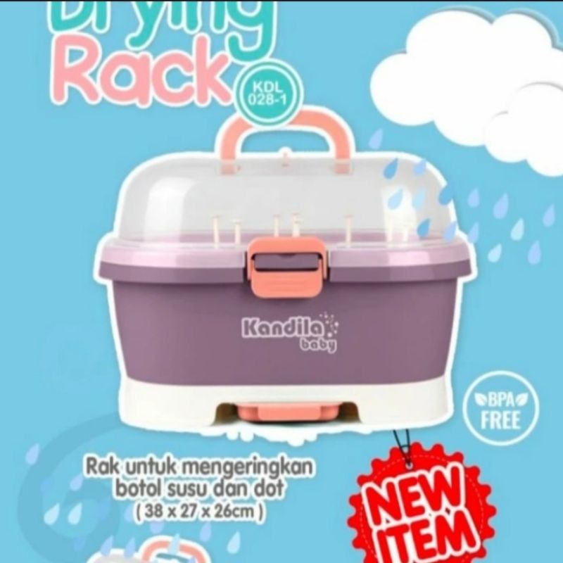 KANDILA KDL028-2 Baby Bottle Drying Rak Small-Rak Pengering Botol