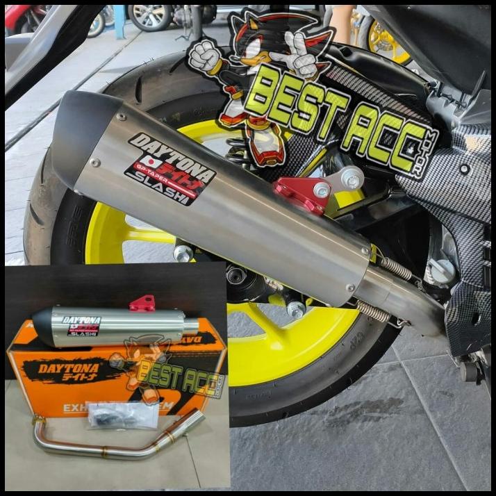 Promo Knalpot Racing Daytona Aerox - Nmax New All New Nmax Nmax 2020