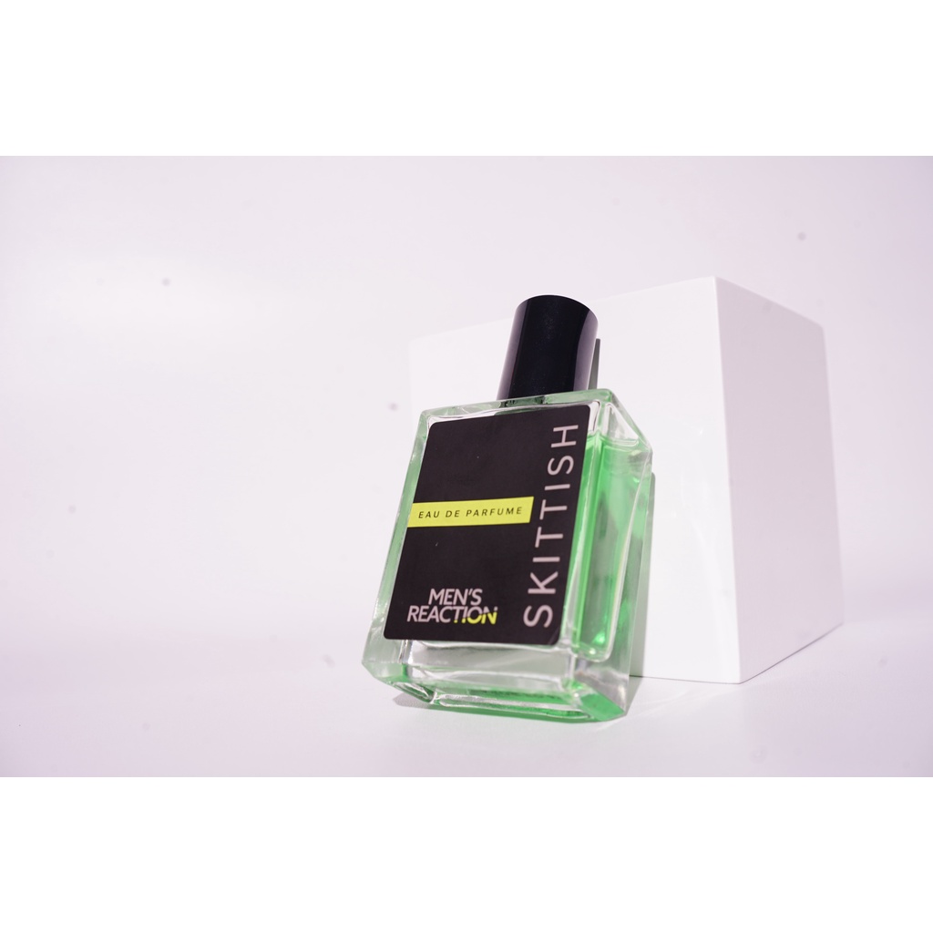 Parfum Mens Reaction Pria SkittishParfume Pemikat Hati Wanita Parfum Original Mens Reaction dengan s