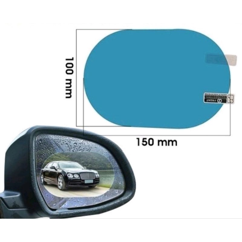 Stiker anti uap Sticker AntiFog OVL anti embun Kaca Spion Mobil Anti Hujan anti GORES screenguard ra