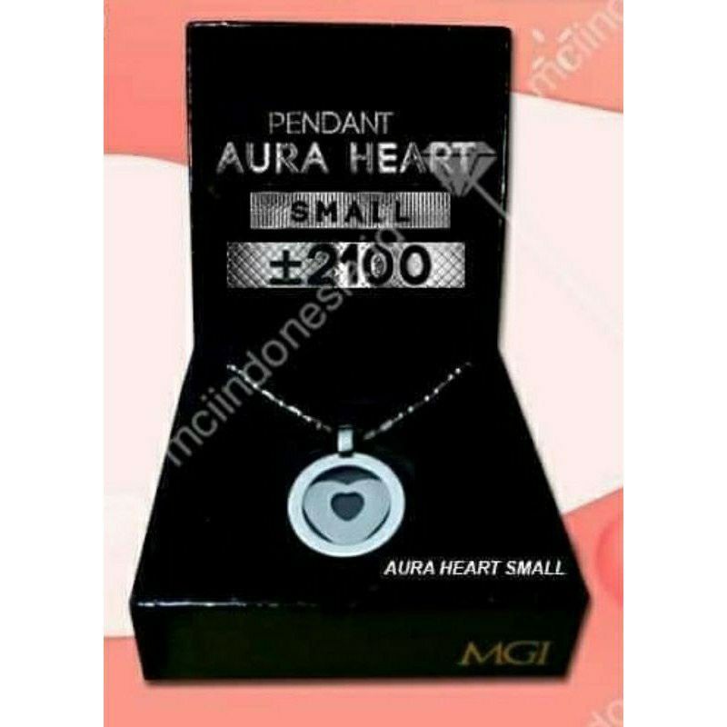 Preloved Kalung Aura heart mini MCI