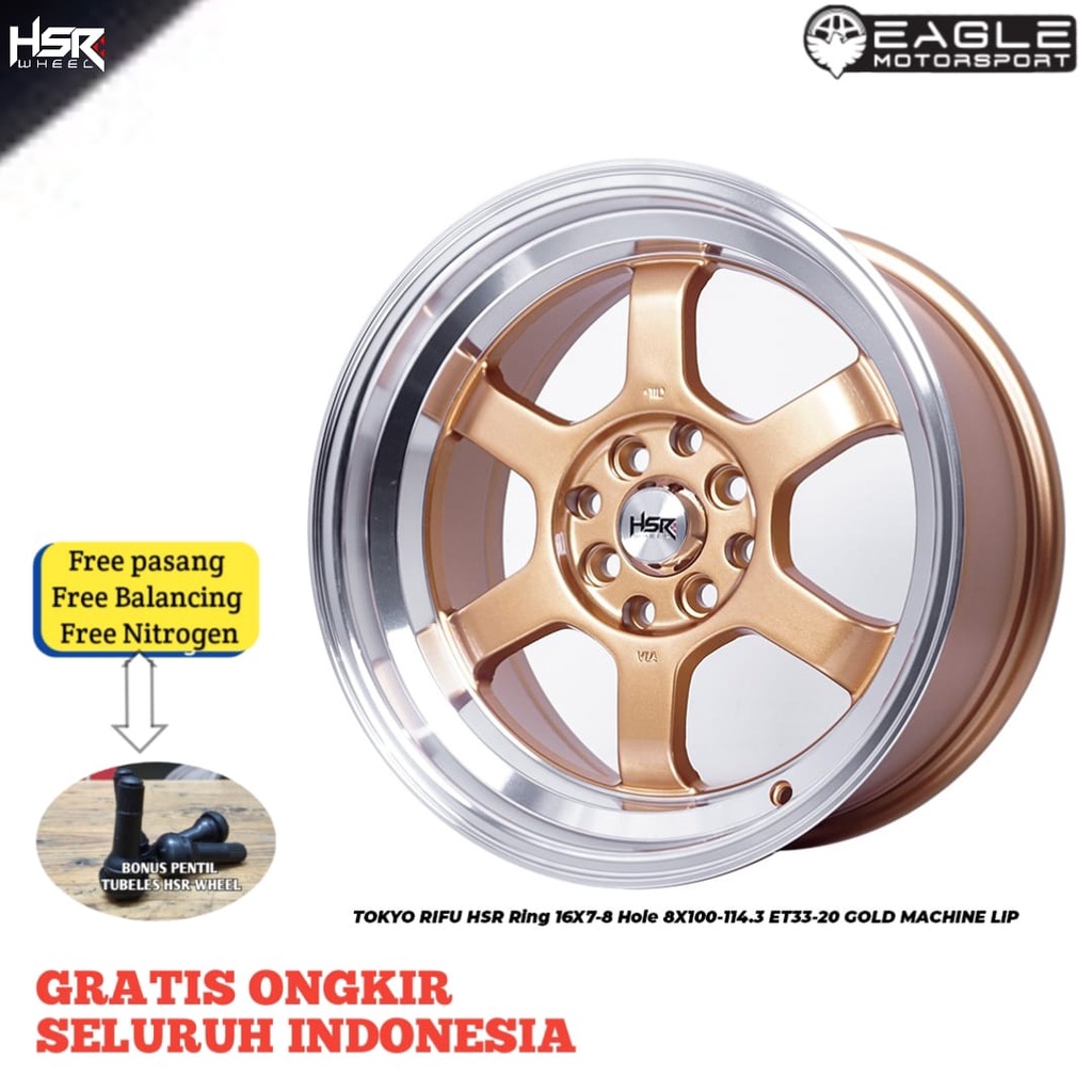 EAGLE | VELG MOBIL R16 RING 16 HSR TOKYO RIFU VELG MOBIL BRIO AGYA AYLA