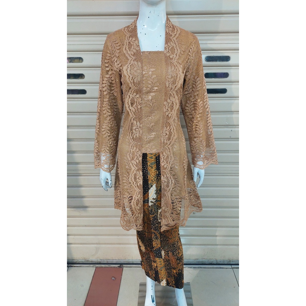Kutu Baru Brokat | Kutu Baru Lengan Panjang | Kutu Baru Tunik Lengan Panjang | Kebaya Bridesmaid | K