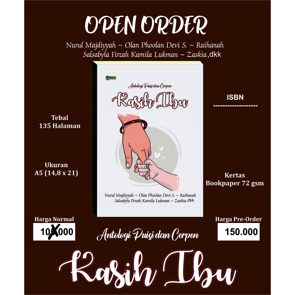 Antologi Puisi dan Cerpen Kasih Ibu