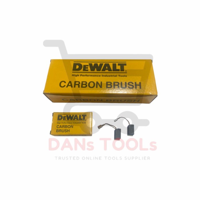 Carbon Brush DEWALT DW 810 ASLI Gerinda Tangan BK20 Arang Kul Spul