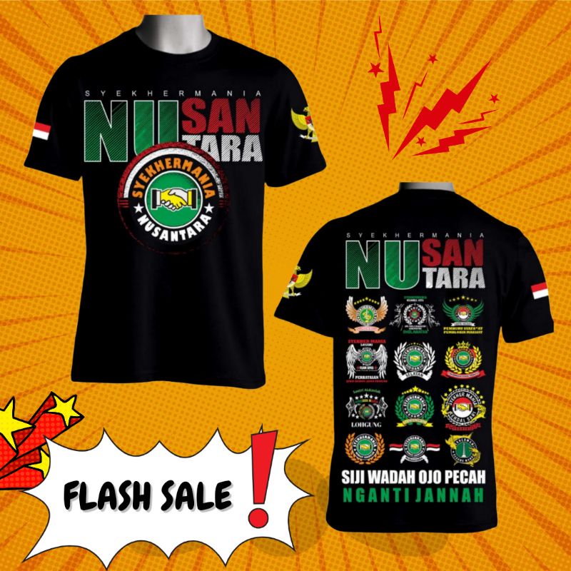 Kaos Syekhermania Nusantara KEREN / Kaos Syekhermania / Kaos Habib Syekh Termurah