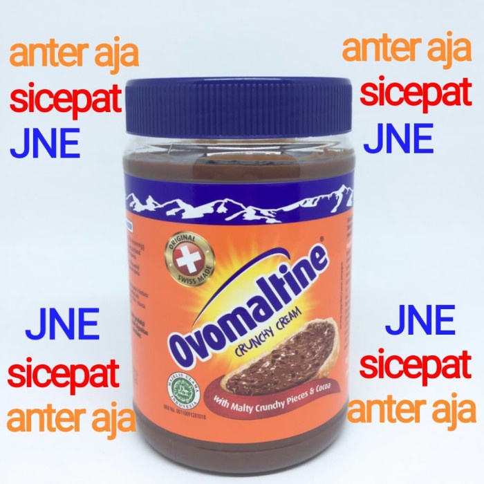 

NEW Ovomaltine Crunchy Cream 680gr khusus JNE