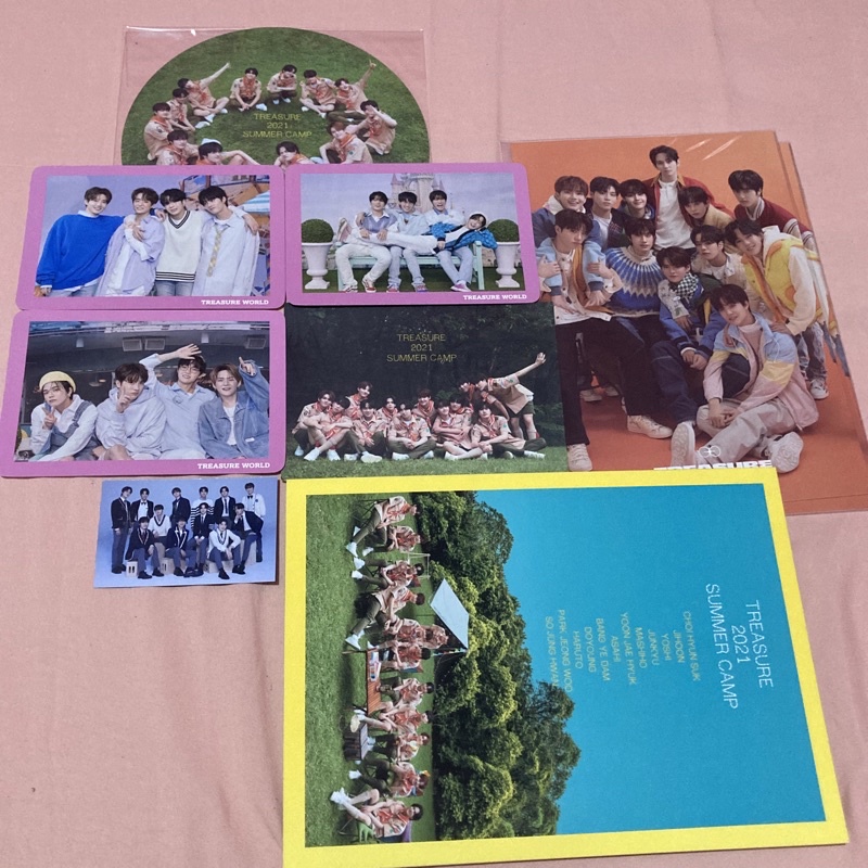 

Treasure OT12 Postcard Photocard Poster Book Dll Clearance Sell