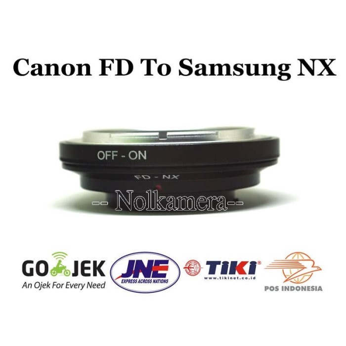Adapter Canon FD to Samsung NX NX5 NX10 NX11 NX100 NX200 NX500