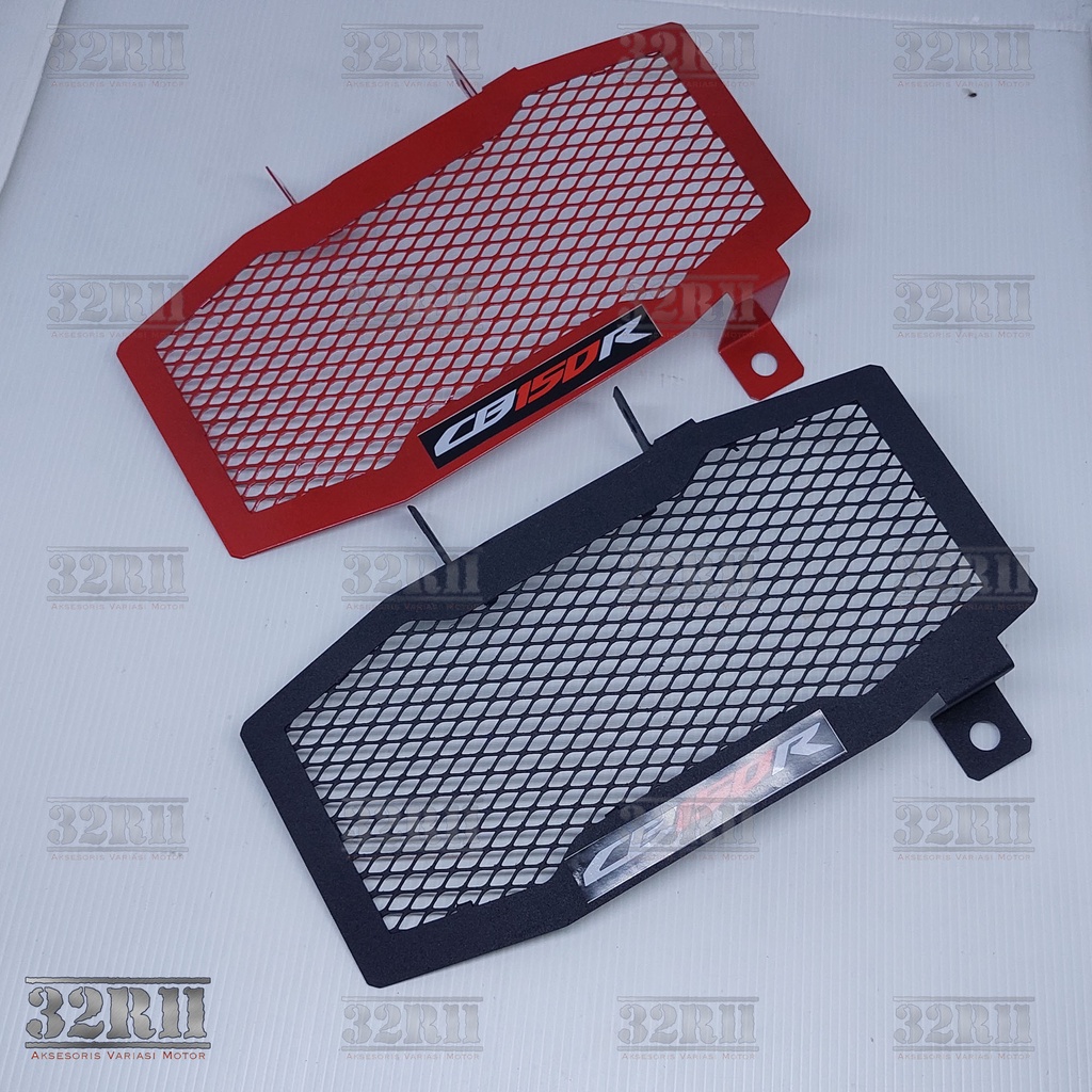 TUTUP RADIATOR HONDA CBR NEW 150 FACELIFT K45G MERAH HITAM