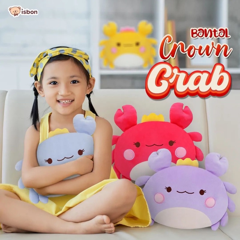 ORI ISTANA BONEKA ISBON BONEKA BANTAL CRAB