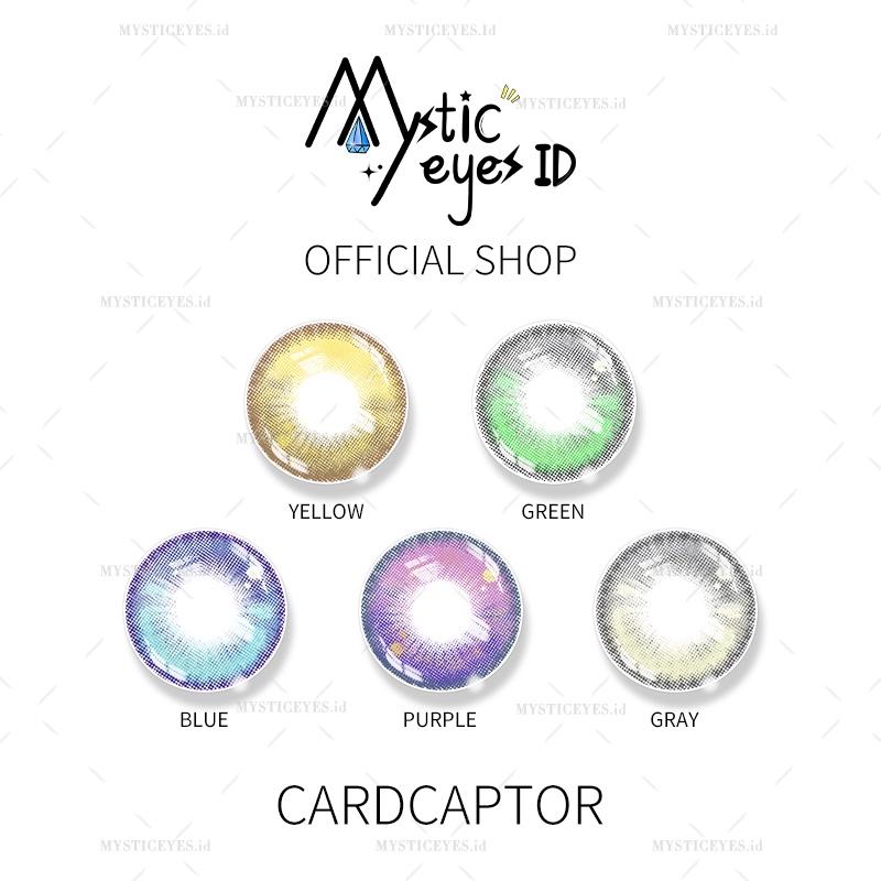 [✅COD] MYSTICEYES SOFTLENS CARDCAPTOR NORMAL14.0-14.5 MM