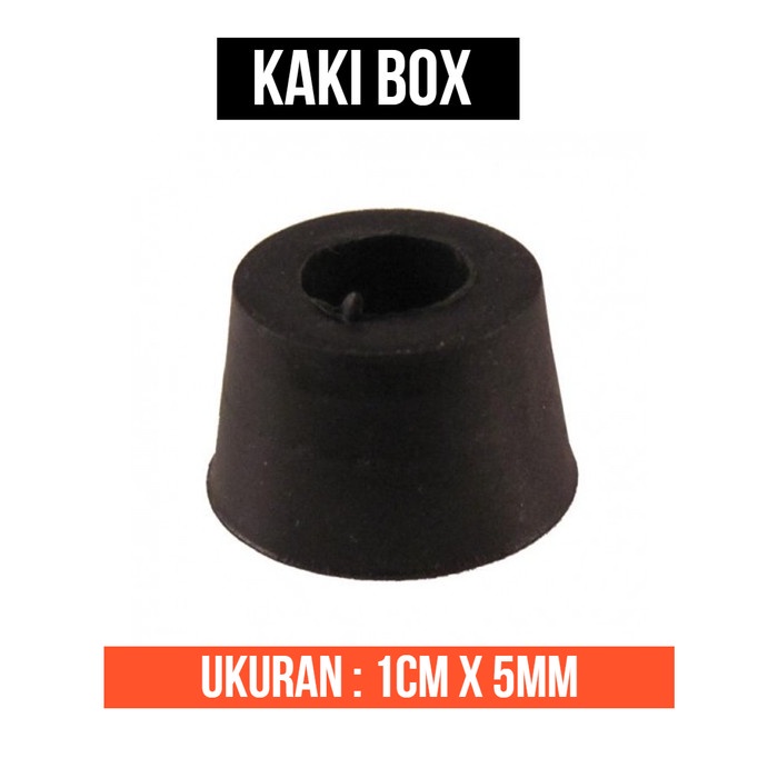 Kaki Box Plastik Hitam 1 x 0.5 cm 1cm x 0.5mm enclosure box