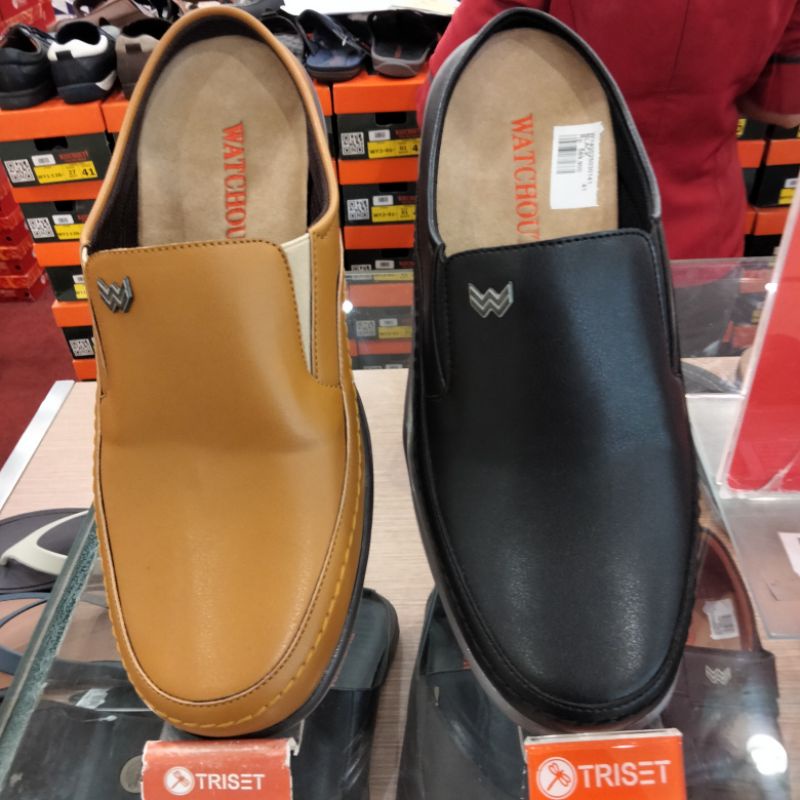 WATCHOUT SEPATU SELOP ORIGINAL BAHAN KULIT