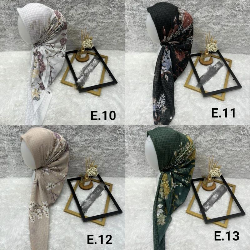 [MOTIF BARU] KODE E••Segiempat Denay motif••segiempat voal