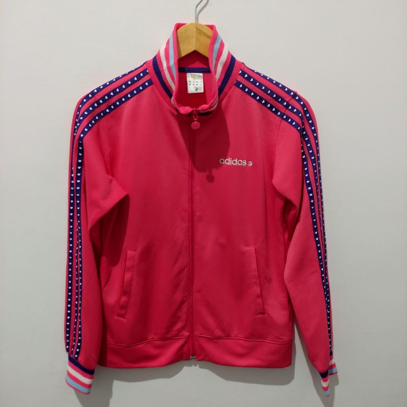 Jaket Tracktop Adidas Neo Pink