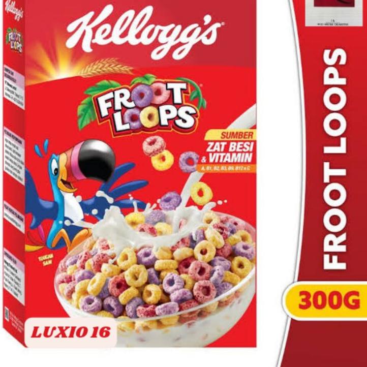 

㋿ SEREAL KELLOGGS FROOT LOOPS 305G ヘ